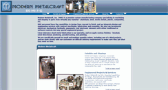 Desktop Screenshot of modernmetalcraft.com